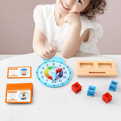 TimeSmart Montessori Clock – Early Learning Toy for Kids
