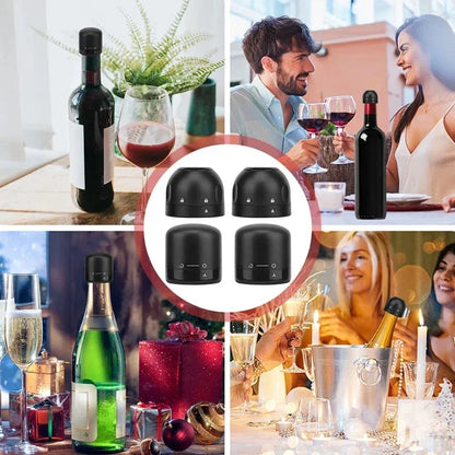 Vacuum Wine Bottle Stopper – Premium Silicone Sealing Solution for Longer Freshness