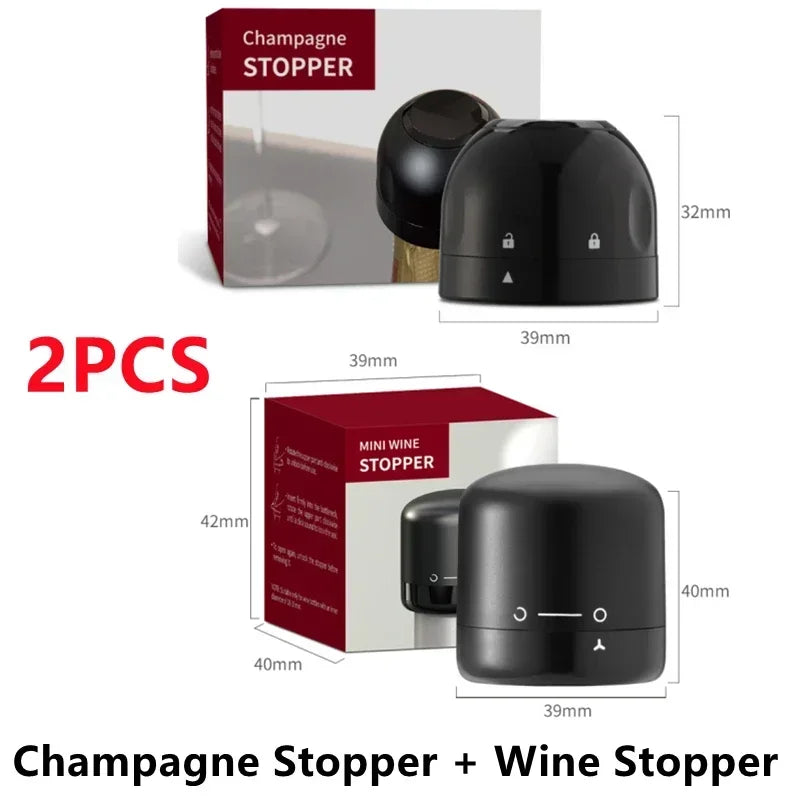 Vacuum Wine Bottle Stopper – Premium Silicone Sealing Solution for Longer Freshness