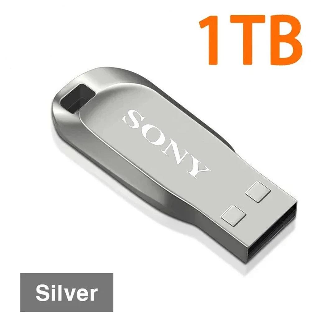 SONY 2TB USB 3.0 Pen Drive 1TB 512GB High Speed Transfer Metal SSD Pendrive Cle Portable U Disk Flash Drive Memoria Stick