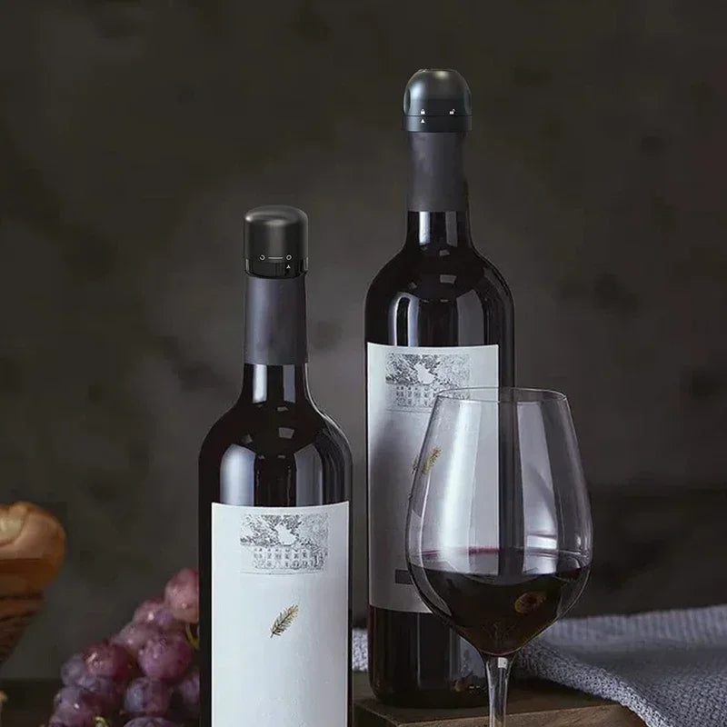 Vacuum Wine Bottle Stopper – Premium Silicone Sealing Solution for Longer Freshness