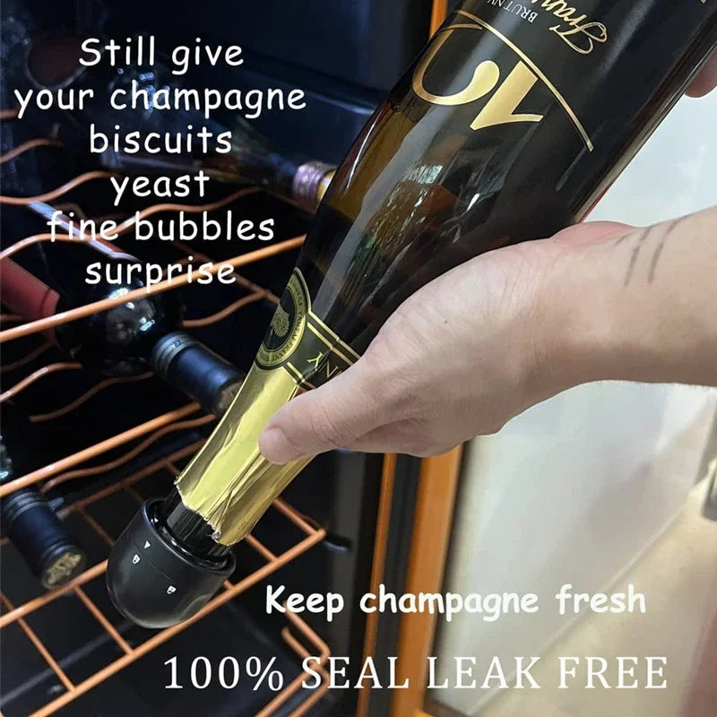 Vacuum Wine Bottle Stopper – Premium Silicone Sealing Solution for Longer Freshness