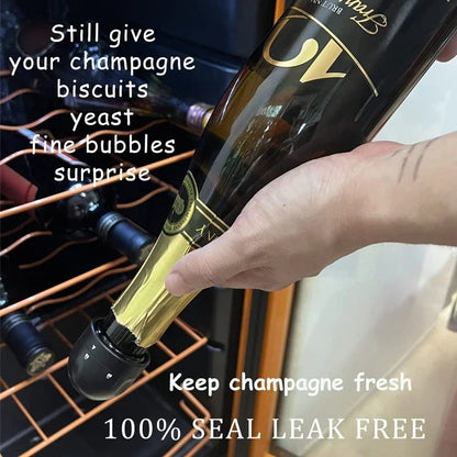 Vacuum Wine Bottle Stopper – Premium Silicone Sealing Solution for Longer Freshness