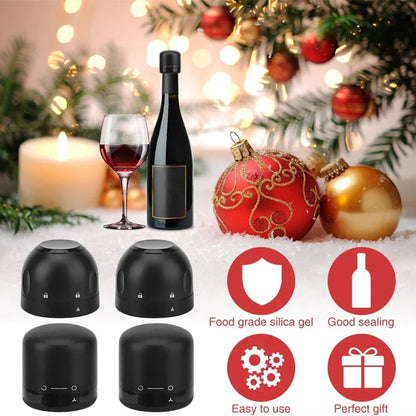 Vacuum Wine Bottle Stopper – Premium Silicone Sealing Solution for Longer Freshness
